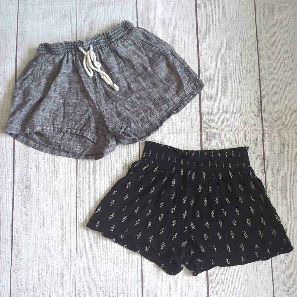 Mossimo Supply Co. Charcoal and Black Shorts